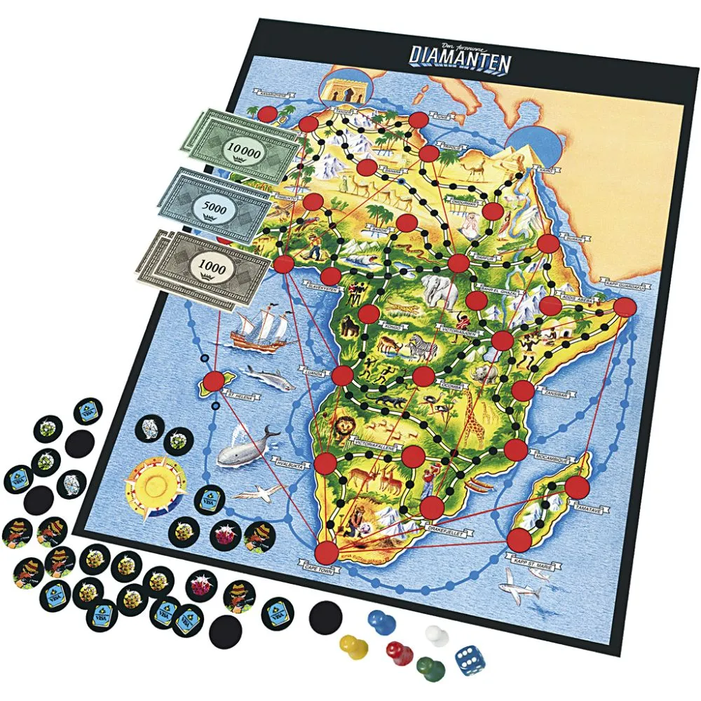 Den försvunna diamanten regler