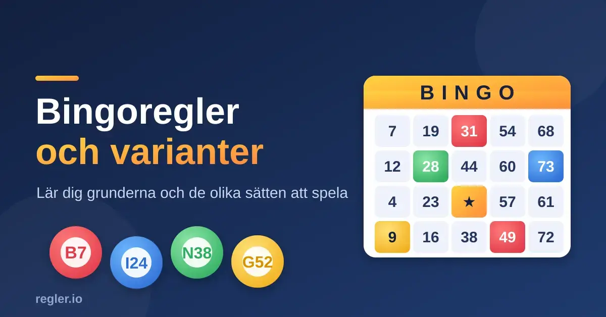 Bingo – regler och varianter