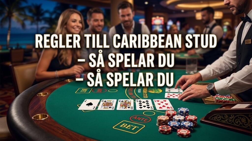 Regler til Caribbean Stud - så spelar du